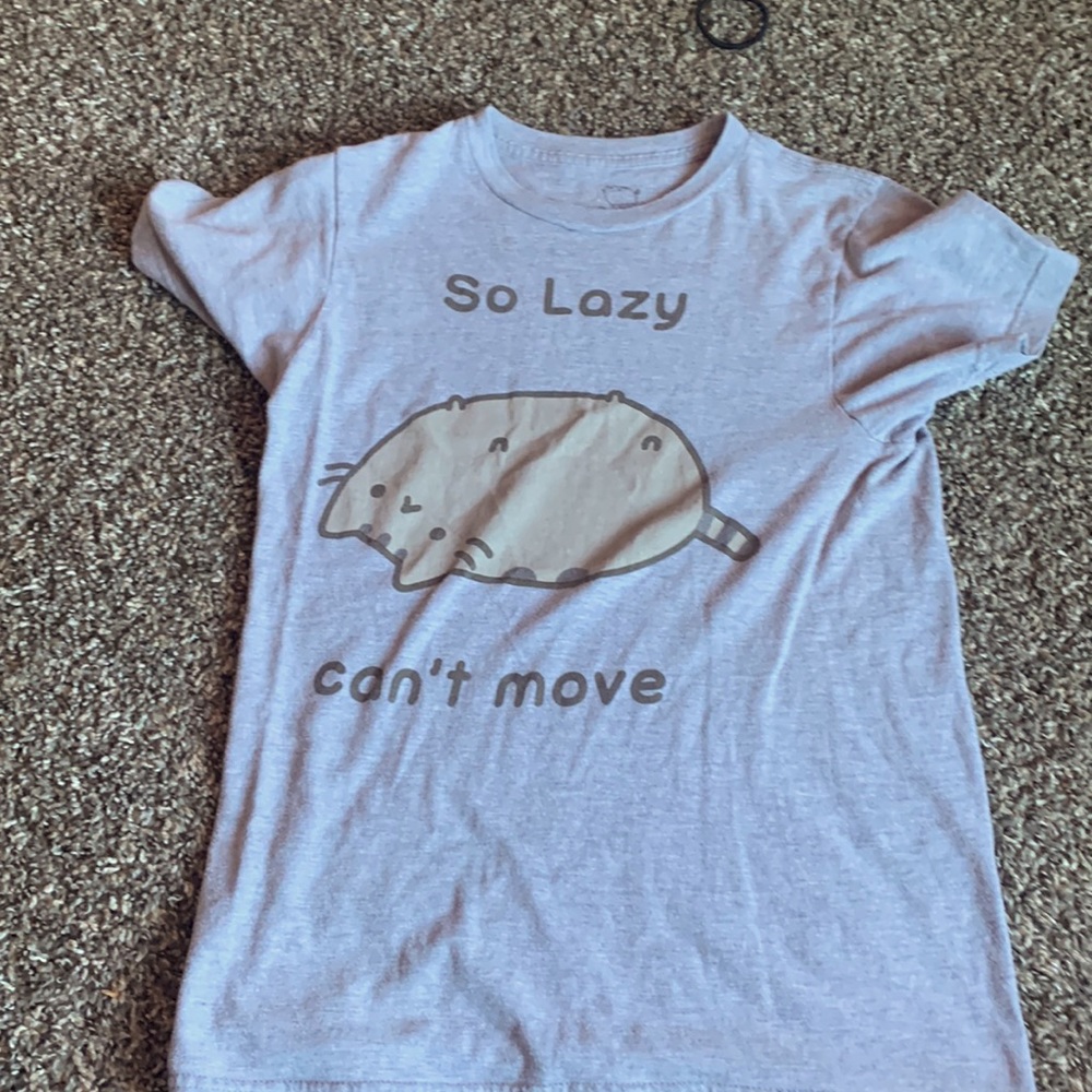 XS kids Pusheen grey t-shirt